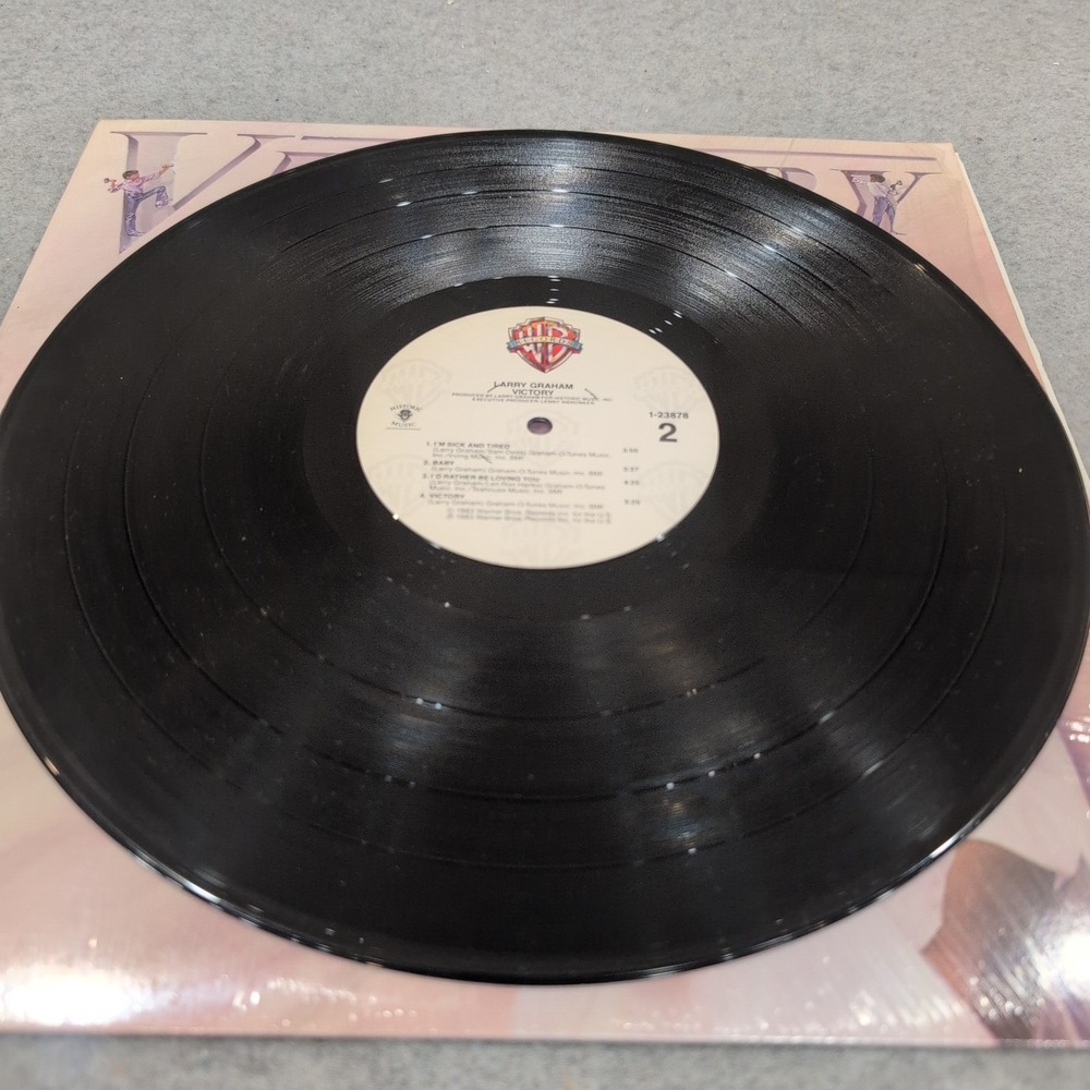 Larry Graham Victory Vinyl LP 1983 Warner Bros Records 1-23878 Funk Soul Album - Picture 5 of 6